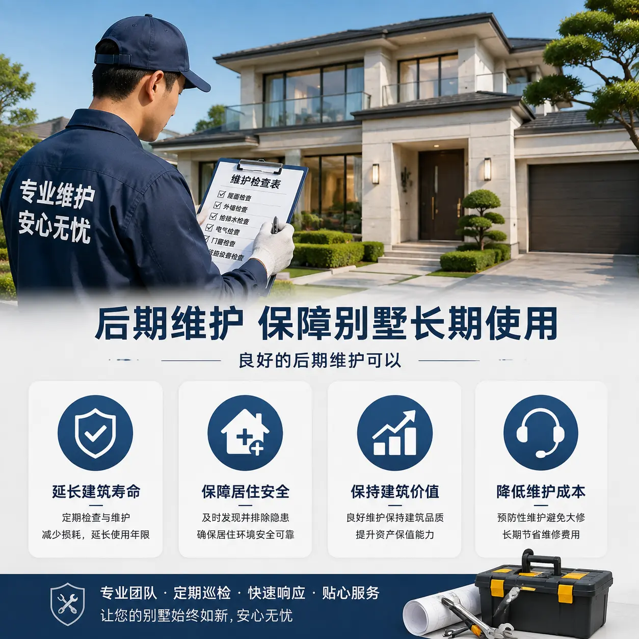 别墅建造公司推荐： 荔波 施工质量的关键要素