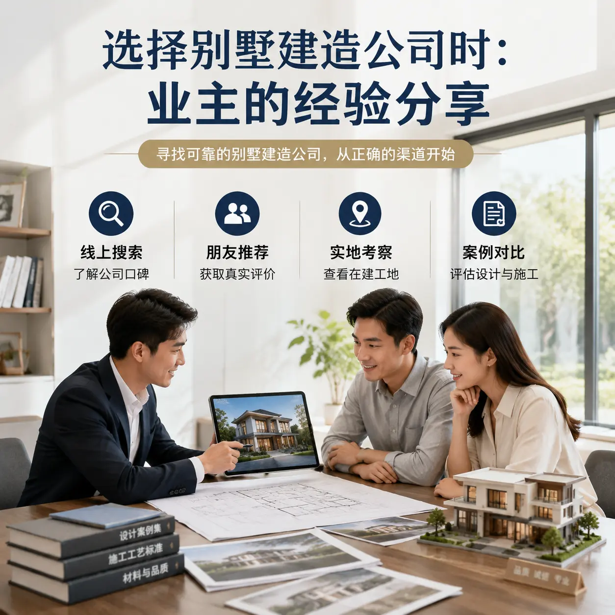 选择别墅建造公司时： 荔波 业主的经验分享
