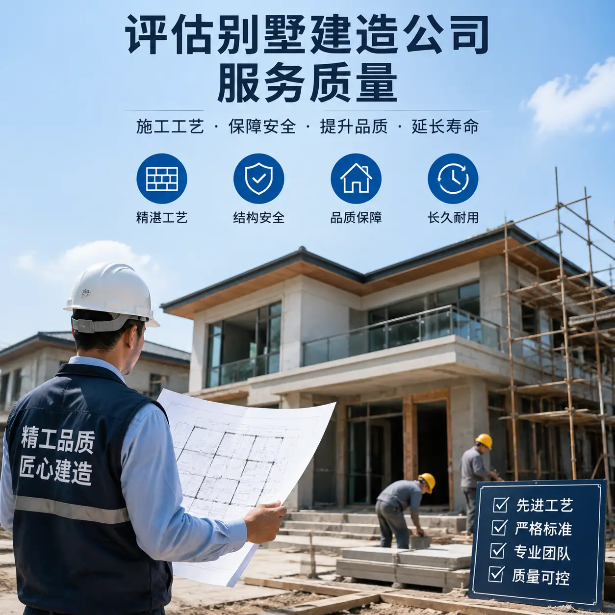 如何评估 荔波 别墅建造公司的服务质量？