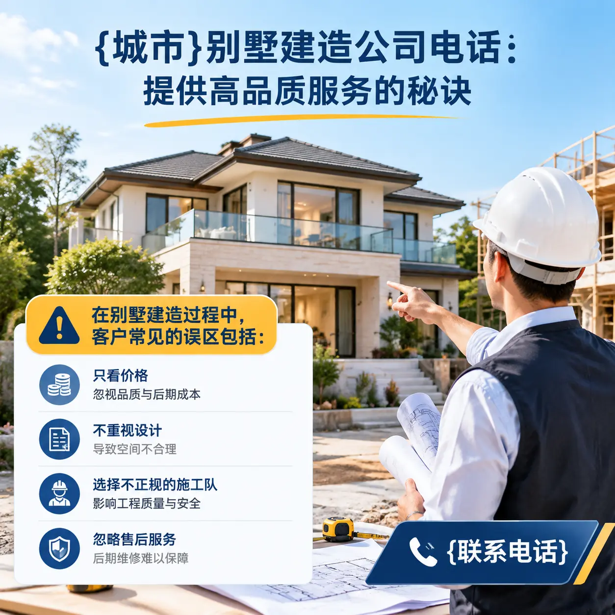 荔波别墅建造公司电话：提供高品质服务的秘诀