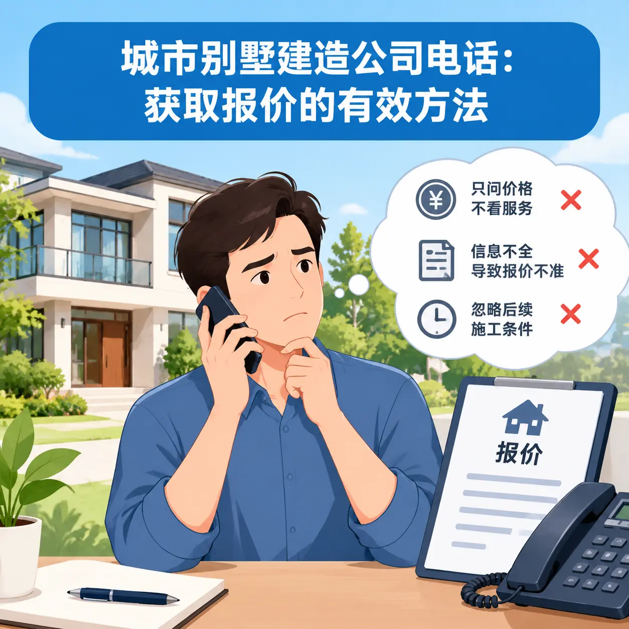 荔波别墅建造公司电话:获取报价的有效方法